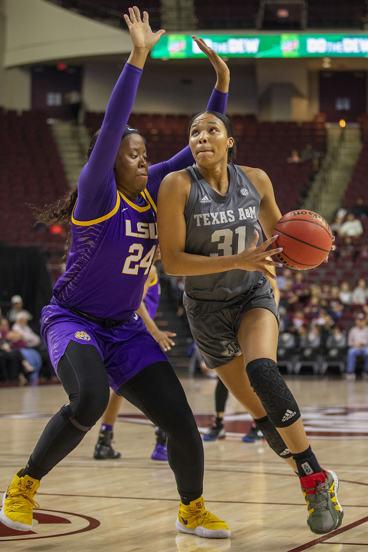 Texas A&M women's basketball vs LSU